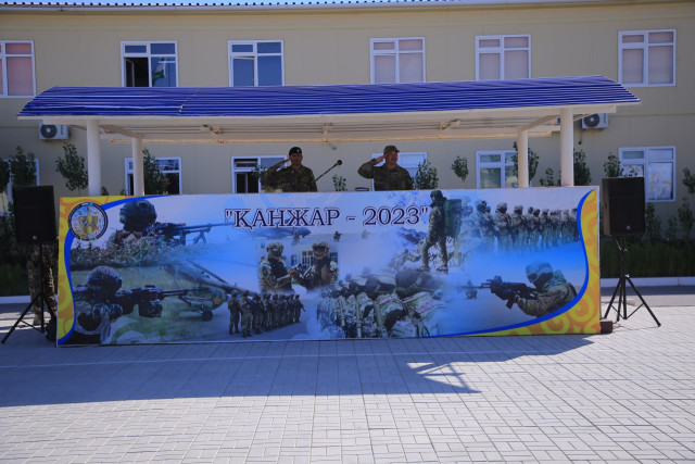 Қазақстан мен Өзбекстан қарулы күштерінің бірлескен арнайы оқу-жаттығуы өтті