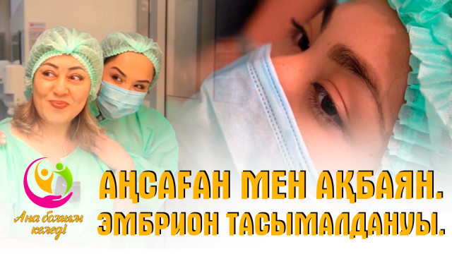 Аңсаған мен Ақбаян. Эмбрион тасымалдануы