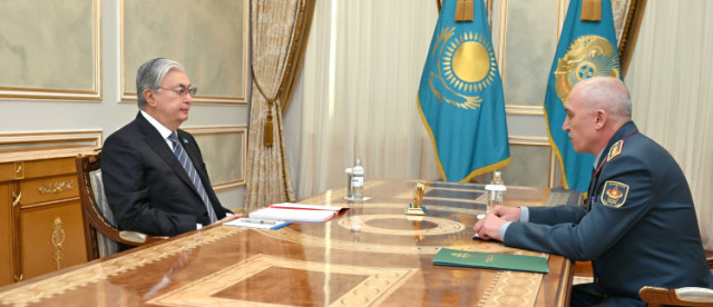 Қ.Тоқаев Қорғаныс министрін қабылдады