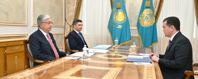 Қ.Тоқаев Астана қаласының әкімін қабылдады