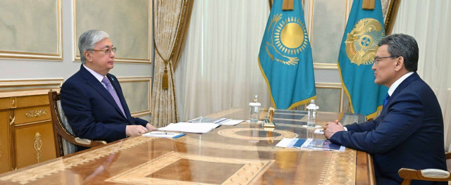 Қазақстан Президенті СҚО әкімінің өңірдің әлеуметтік-экономикалық дамуы туралы есебін тыңдады