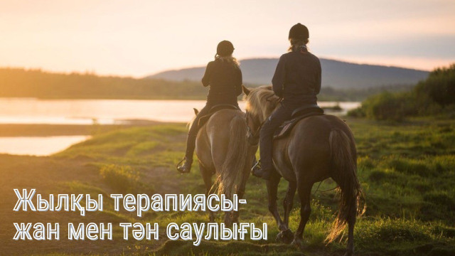 Жылқы терапиясы - жан мен тән саулығы