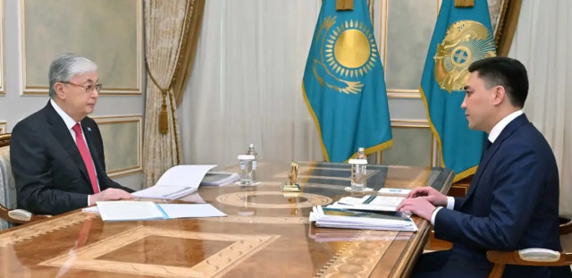 Қ.Тоқаевқа Шымкент қаласының дамуы туралы есеп берілді
