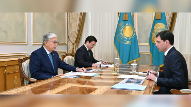 К.Токаев принял главу компаний Qarmet и Allur