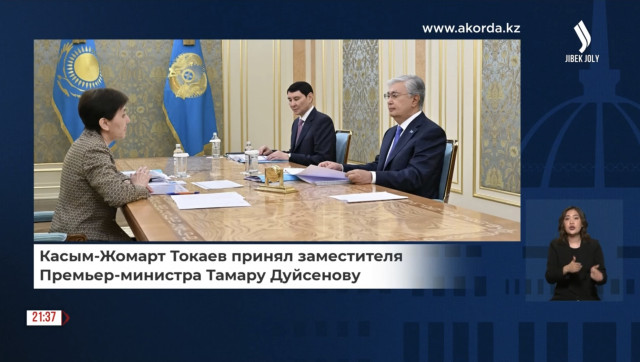 К. Токаев принял заместителя Премьер-министра