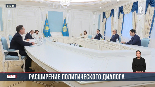 К. Токаев принял помощника Президента Узбекистана Саиду Мирзиёеву