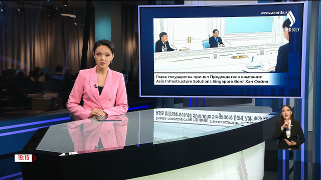 К. Токаев принял Председателя компании Asia Infrastructure Solutions Singapore