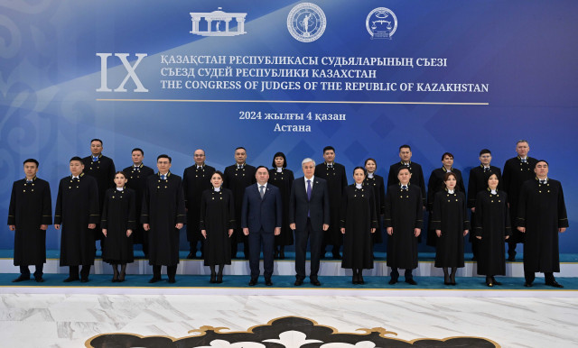 Мемлекет Басшысы Қазақстан Республикасы Судьяларының ІХ съезіне қатысты