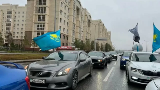 Республика күніне орай автошеру өтті
