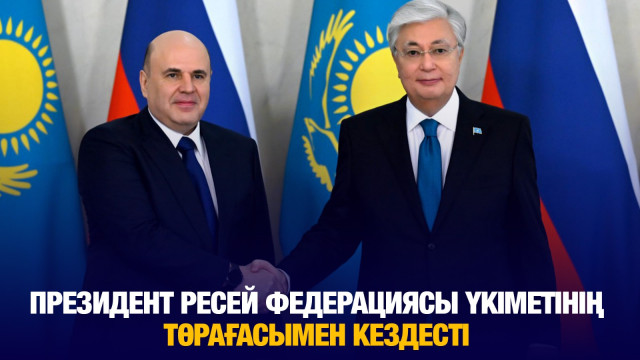 Мемлекет басшысы Ресей Үкіметінің төрағасымен кездесті
