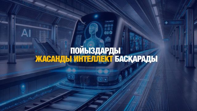 Пойыздарды жасанды интеллект басқарады
