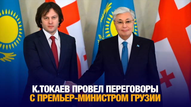 Глава государства провел переговоры с Премьер-министром Грузии