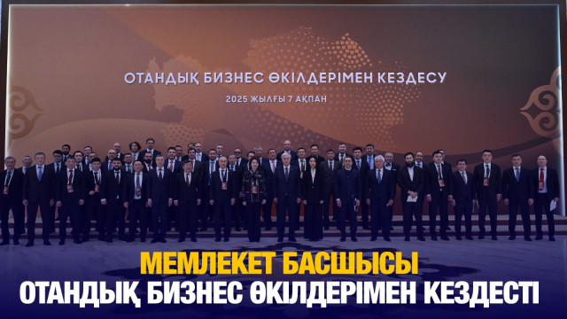 Мемлекет басшысы отандық бизнес өкілдерімен кездесті
