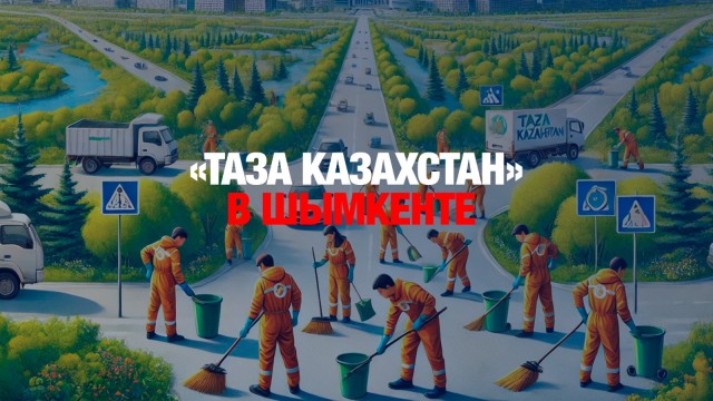 Первая весенняя экоакция «Таза Казахстан» прошла в Шымкенте
