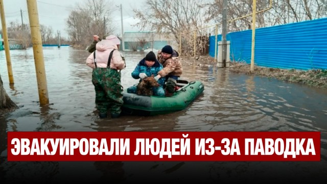 Под Петропавловском вода пребывает в реке Есиль