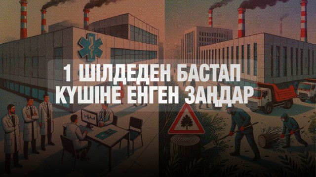 ЖАҢАЛЫҚТАР. 01.07.2025