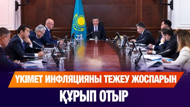 Үкімет инфляцияны тежеу жоспарын құрды