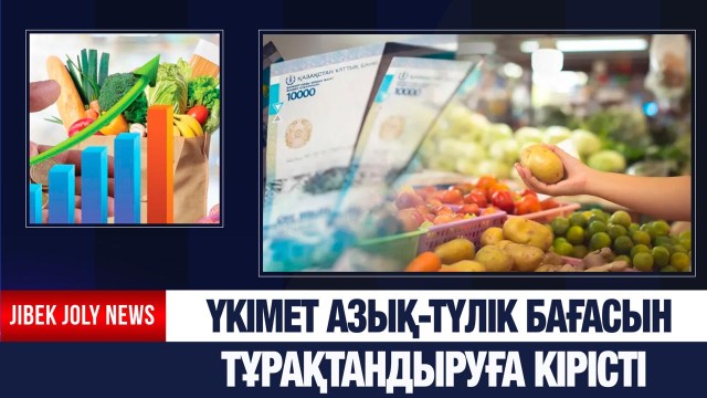 Үкімет азық-түлік бағасын тұрақтандыруға кірісті