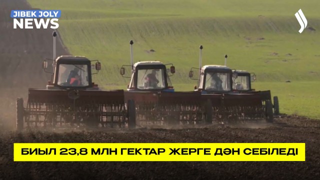 Биыл 23,8 млн гектар жерге дән себіледі