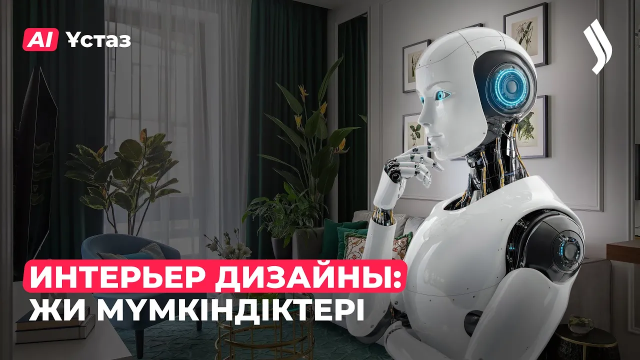 Интерьер дизайны: ЖИ мүмкіндіктері