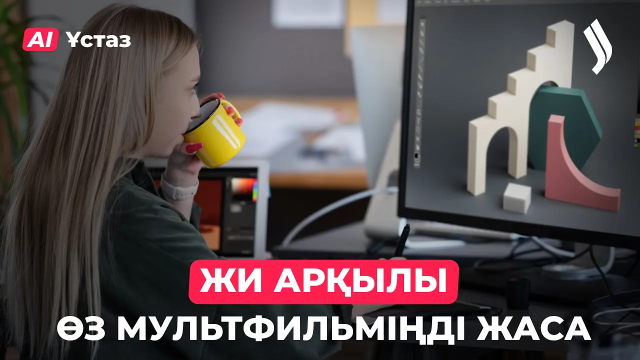 Жасанды интеллект арқылы өз мультфильміңді жаса