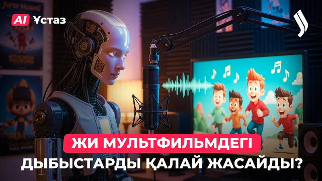 Жасанды интеллект арқылы өз мультфильміңді жаса. 3-бөлім
