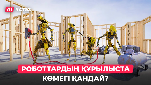 Роботтар үй соға алады ма?
