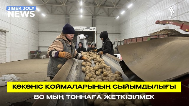 Көкөніс қоймаларының сыйымдылығы 80 мың тоннаға жеткізілмек