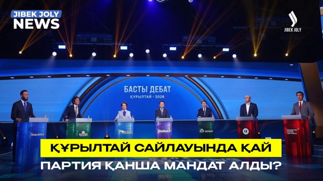 ЖАҢАЛЫҚТАР 25.08.2026