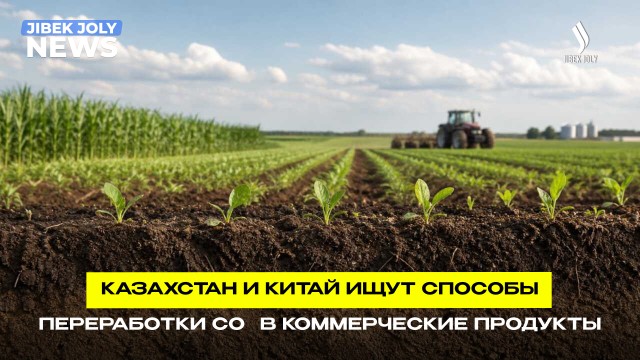 Казахстан и Китай ищут способы переработки CO₂ в коммерческие продукты