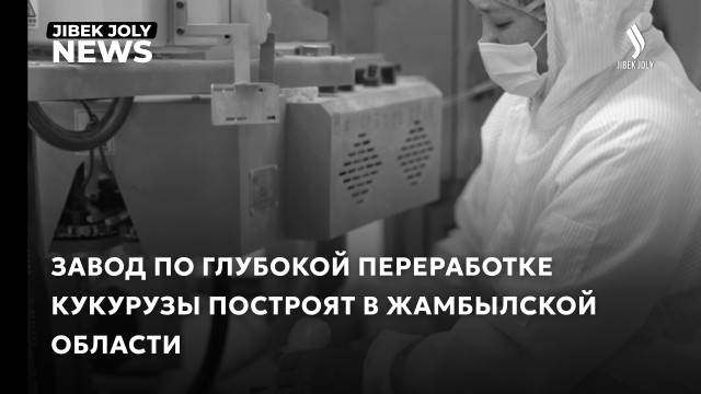 Глава государства дал старт строительству завода по переработке кукурузы