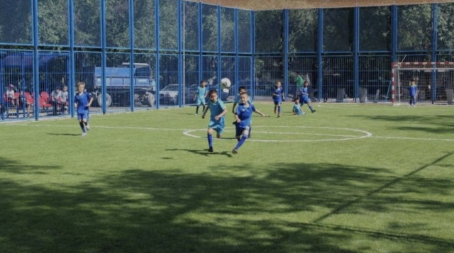 Жамбыл ауданындағы екі ауылда спорт алаңдары ашылды