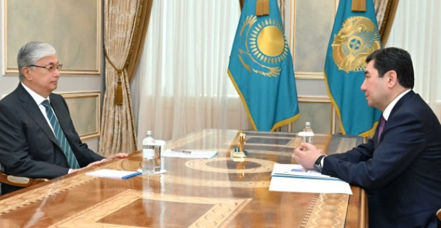 Президент Мәжіліс төрағасы Ерлан Қошановты қабылдады