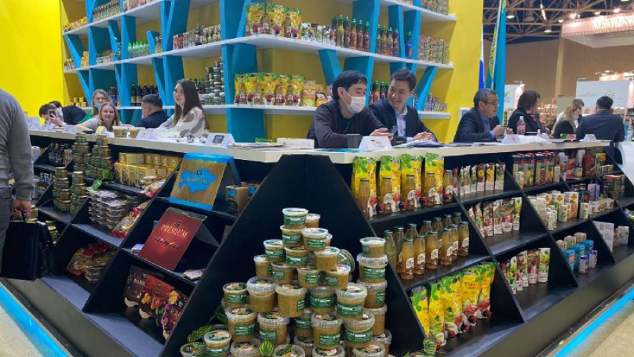 Отандық өнімдер Мәскеудегі өндіріс көрмесінде ұсынылды