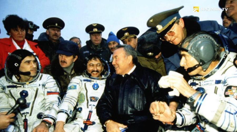 Первый полет в космос казахстанца
