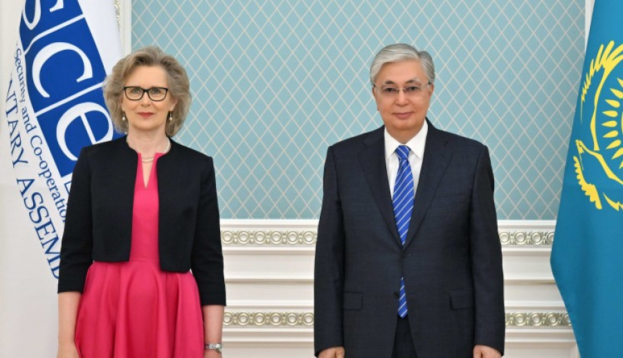 Мемлекет басшысы ЕҚЫҰ Парламент Ассамблеясының президентін қабылдады