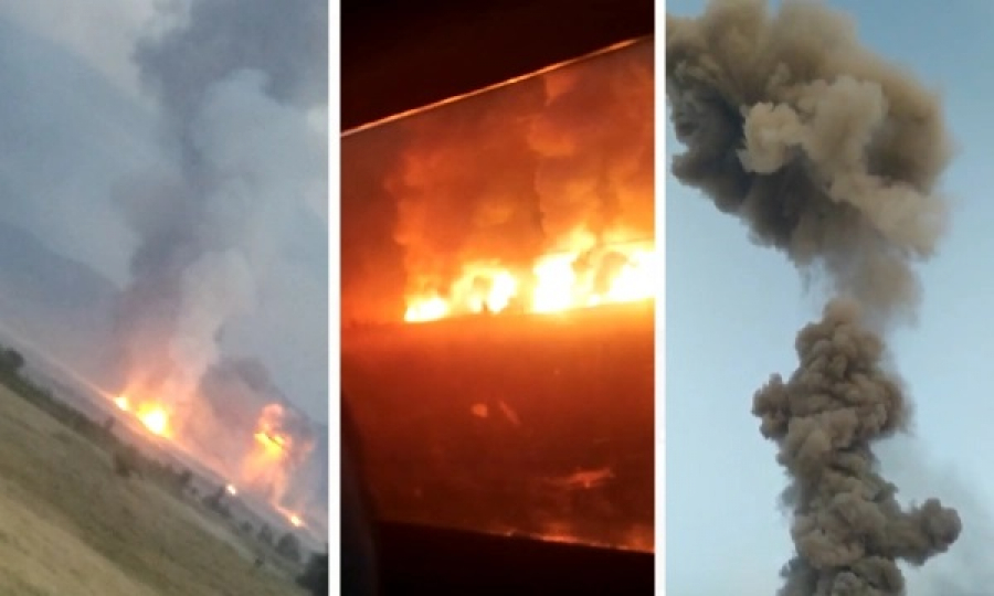 Взрыв прогремел в окрестностях Тараза
