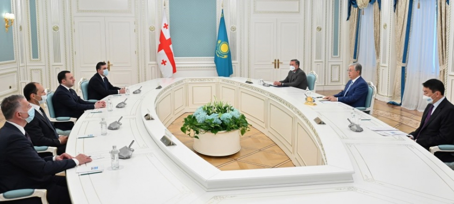 Мемлекет басшысы Грузия Премьер-министрін қабылдады