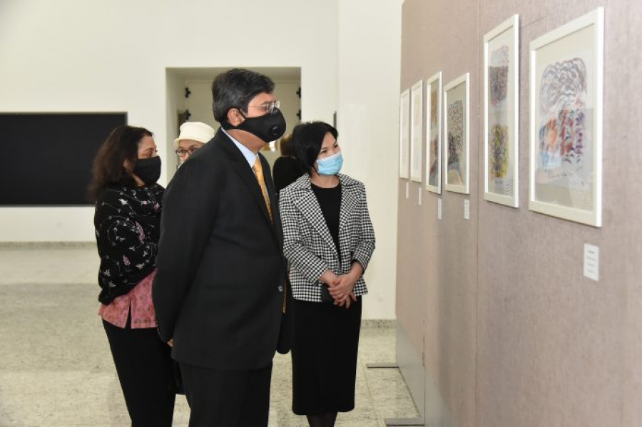 Елордада америкалық суретшінің көрмесі ашылды