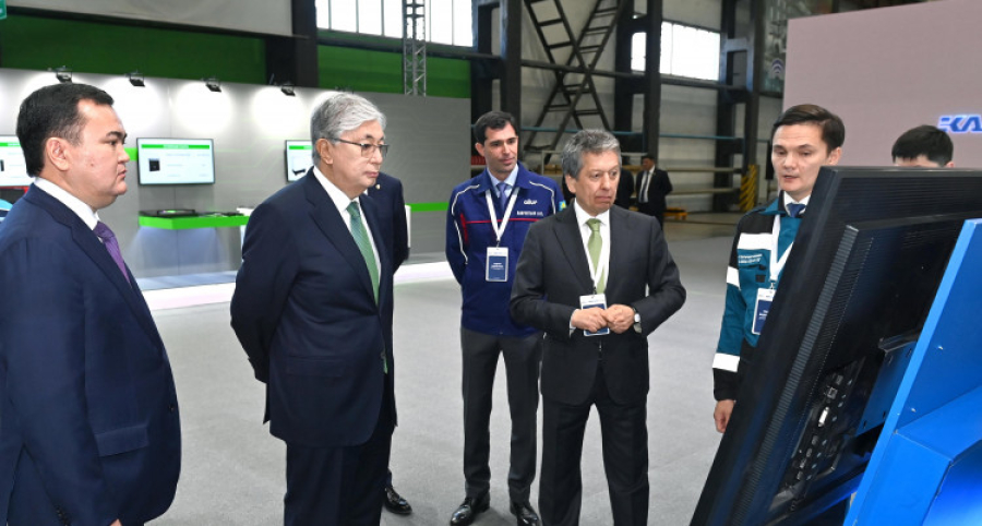 Президент жұмыс сапарымен Қарағанды облысына келді