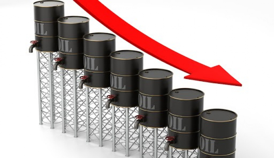 Цены на нефть падают