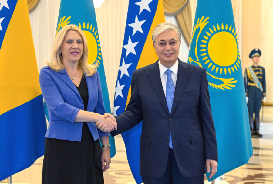 Қасым-Жомарт Тоқаев Босния және Герцеговина Президиумының төрағасымен кездесті