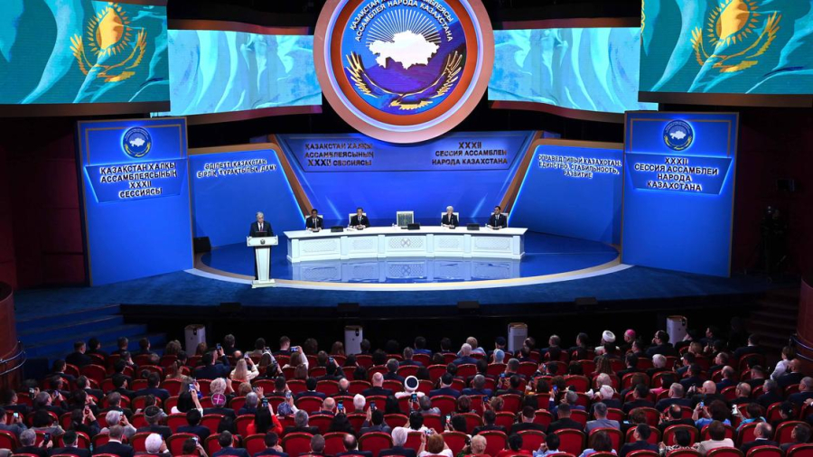 К. Токаев выступил на открытии XXXII сессии АНК