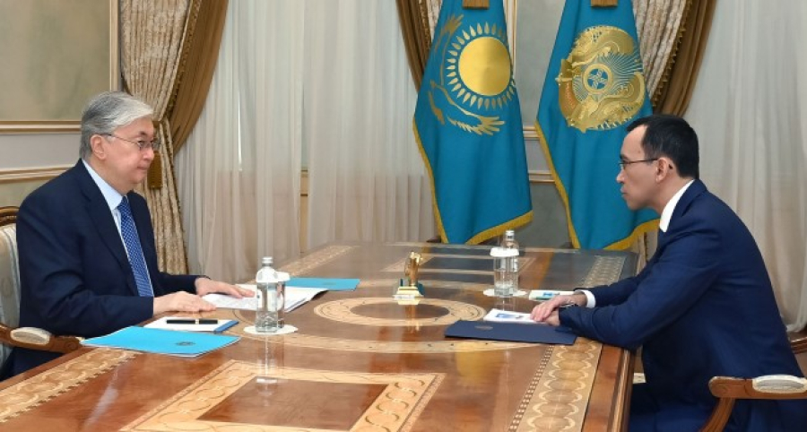 Мемлекет басшысы Парламент Сенатының төрағасын қабылдады 