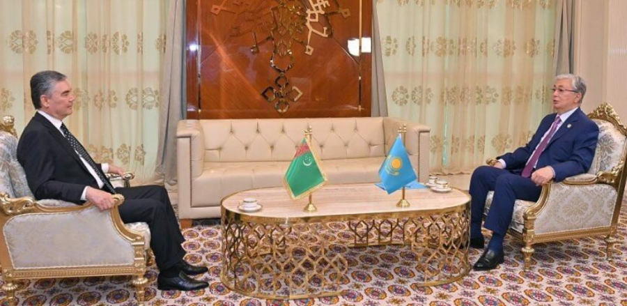 К. Токаев провел встречу с Президентом Туркменистана