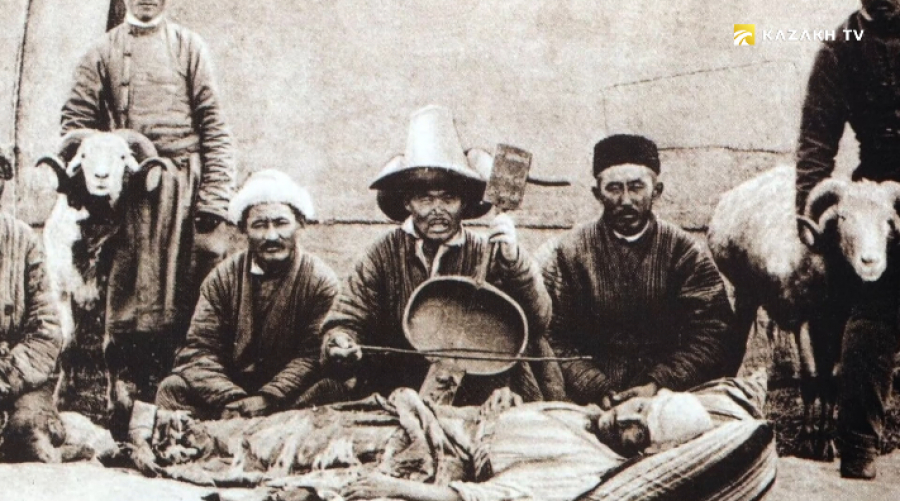 Баксы лечит больного, XIX век