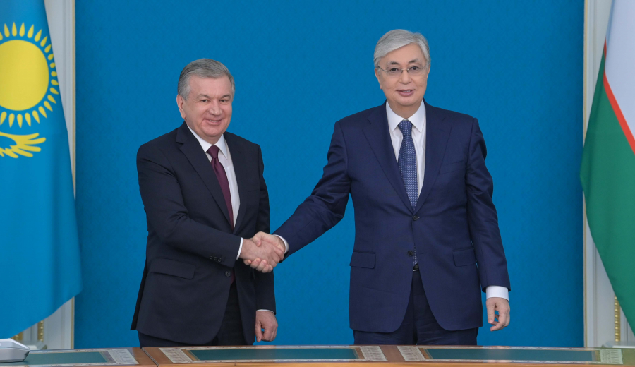 Өзбекстан мен Қазақстан сауда-өнеркәсіп хабын салады