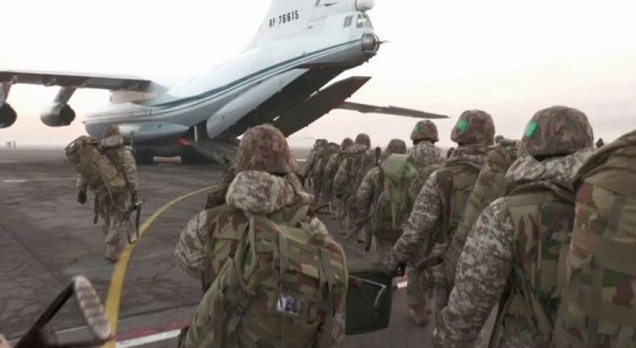 Миротворческие силы ОДКБ покинули Казахстан