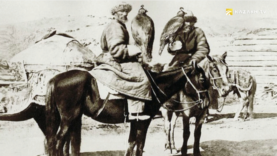 Бүркітпен аң аулау