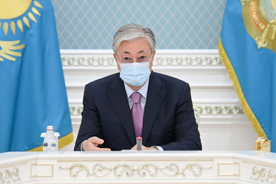 К. Токаев провел второе совещание по ситуации в Афганистане
